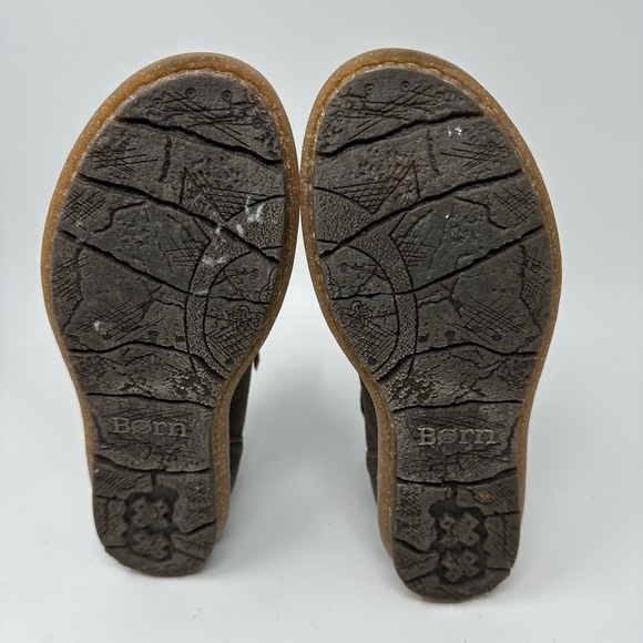 Born Women's Temple Walking Boots in Dark Green Distressed Sz 8.5M - Picture 10 of 15